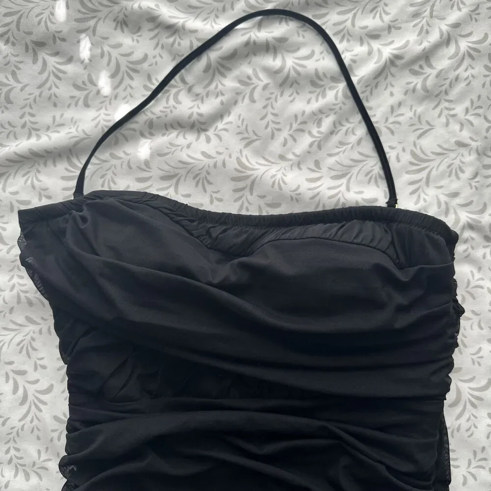 J Crew Swim One Piece Ruched Bathing Suit Women's 12